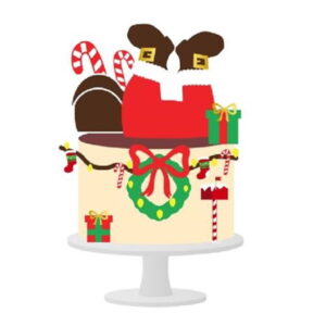 Arquivo de Corte Topo de Bolo Natal