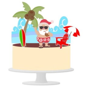 Arquivo de Corte Topo de Bolo Natal