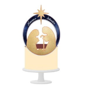 Arquivo de Corte Topo de Bolo Natal