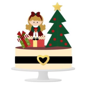Arquivo de Corte Topo de Bolo Natal