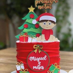 Arquivo de Corte Topo de Bolo Natal