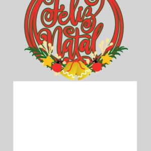 Arquivo de Corte Topo de Bolo Natal