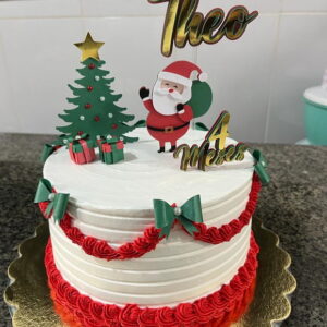 Arquivo de Corte Topo de Bolo Natal