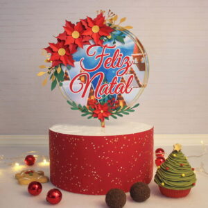 Arquivo de corte Topo de bolo Natal STUDIO COD:1421