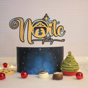 Arquivo de corte Topo de bolo Natal STUDIO COD:1430