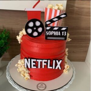 Arquivo De Corte Topo De Bolo Netflix 03 - Studio E Pdf