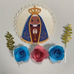 Arquivo de Corte Topo de Bolo Nossa Senhora Aparecida