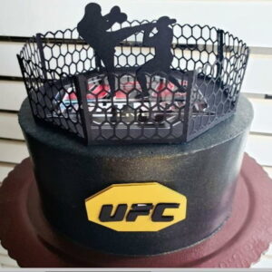 Arquivo de corte Topo de Bolo Octógono UFC Studio-COD-272