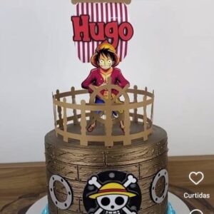 Arquivo de Corte Topo de Bolo One Piece