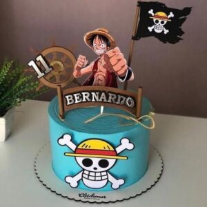 Arquivo de Corte Topo de Bolo One Piece Stidio + Brinde