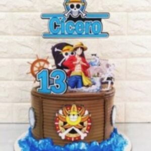 Arquivo de Corte Topo de Bolo One Piece