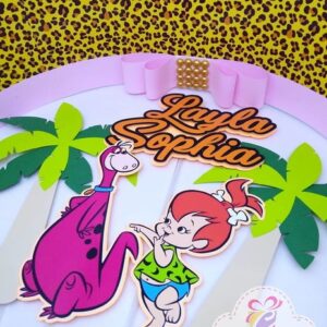 Arquivo de corte topo de bolo os Flintstones