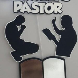 Arquivo De Corte Topo De Bolo Parabéns Pastor