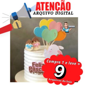 Arquivo de Corte Topo de Bolo - Pascoa (11)