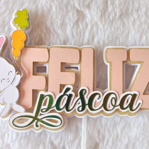 Arquivo de Corte Topo de Bolo Páscoa Studio