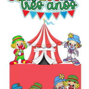 Arquivo de corte Topo de Bolo Patati Patatá 01