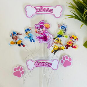 Arquivo de Corte Topo de Bolo Patrulha Canina 6 Studio