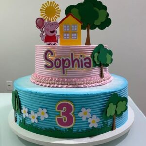 Arquivo de corte topo de bolo Pepa Pig