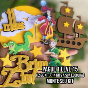 Arquivo de Corte Topo de Bolo Peter Pan 1
