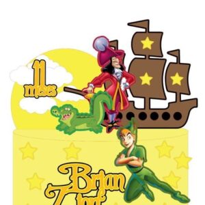 ARQUIVO DE CORTE TOPO DE BOLO Peter pan