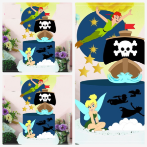 ARQUIVO DE CORTE TOPO DE BOLO - PETER PAN