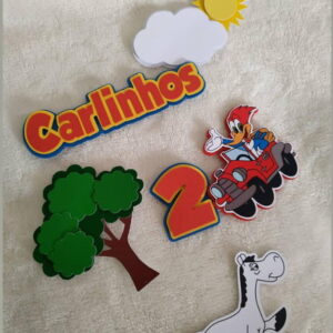 Arquivo De Corte Topo De Bolo Pica-pau Arvore Camadas