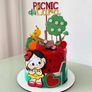 Arquivo de Corte: Topo de Bolo Picnic da Magali Baby 013