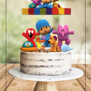 Arquivo de Corte Topo de Bolo Pocoyo