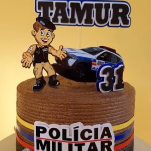 Arquivo de corte topo de bolo Policia Militar MG