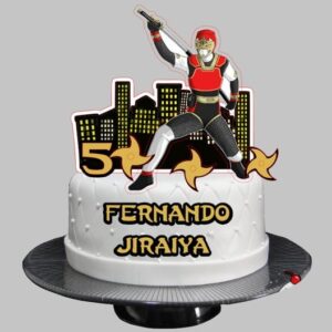 Arquivo de corte - Topo de Bolo Power Rangers