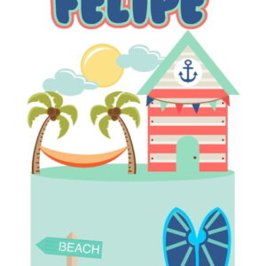 Arquivo de Corte Topo de Bolo Praia 02