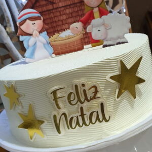 Arquivo de Corte - Topo de Bolo Presépio de Natal