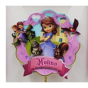 ARQUIVO DE CORTE TOPO DE BOLO PRINCESA SOFIA STUDIO PDF 1