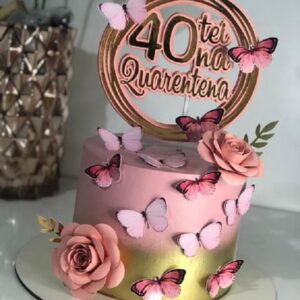 Arquivo de Corte Topo de Bolo Quarentei 03