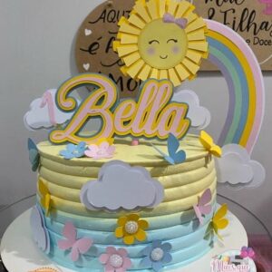 Arquivo de Corte Topo de Bolo Raio de Sol
