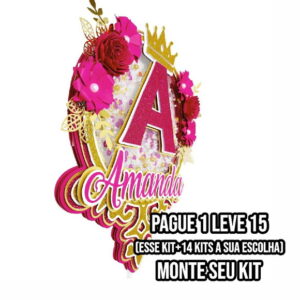 Arquivo de Corte Topo de Bolo Realeza Rosa