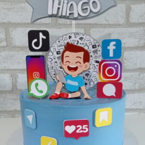 Arquivo de Corte Topo de Bolo Rede Social