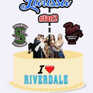 Arquivo de Corte: Topo de Bolo Riverdale 003