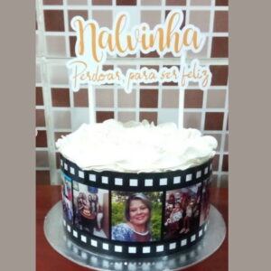 Arquivo de Corte Topo de Bolo Rolo Filme+ BRINDE