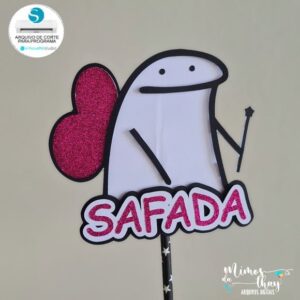 Arquivo de Corte Topo de Bolo Safada Flork 044