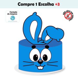 Arquivo de Corte Topo de Bolo Sansão - Turma da Mônica