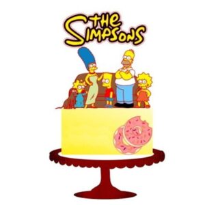 Arquivo de Corte Topo de Bolo Simpsons