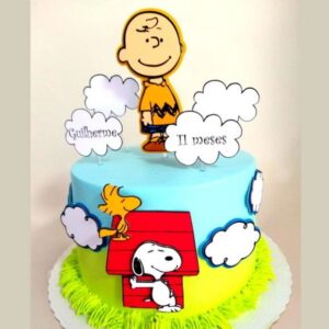 Arquivo De Corte Topo De Bolo Snoopy Studio