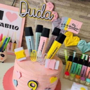 Arquivo de Corte Topo de Bolo Stabilo Studio