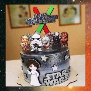 Arquivo de corte Topo de Bolo Star Wars