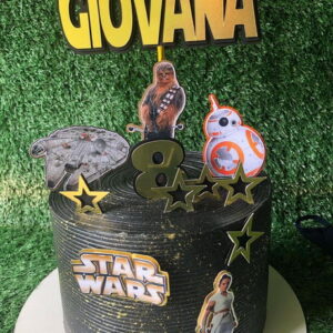Arquivo de corte topo de bolo STAR WARS
