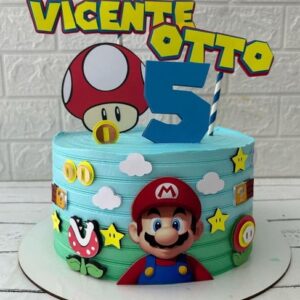 Arquivo de Corte Topo de Bolo Super Mario 1
