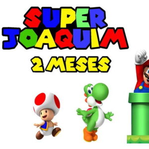 Arquivo de Corte : Topo de Bolo Super Mario - Studio.