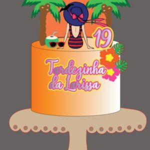 Arquivo de Corte Topo de Bolo Tardezinha Camadas Studio- 033