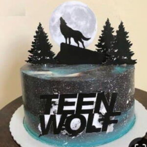 Arquivo de Corte Topo de Bolo Teen Wolf #13671